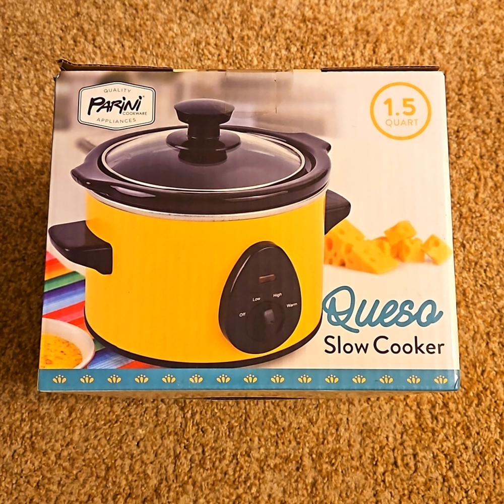 Parini Cookware Slow Cooker Queso 1.5 Quart
